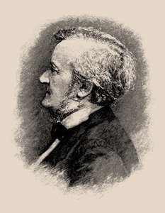 Portrett av komponisten Richard Wagner 1813-1883, 1900-1910-tallet. av Karl Wilhelm Diefenbach