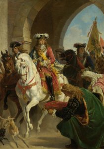 Inntreden av Charles III. i Madrid 1710 av Karl von Blaas