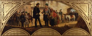 Episode etter slaget ved Novara 1849 av Karl von Blaas