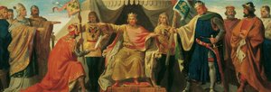 Friedrich Barbarossa avspeiler Heinrich Jasomirgott og løven Heinrich