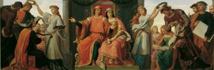 Leopold the Glorious som beskytter av kunst og vitenskap av Karl von Blaas