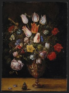 Blomster i en vase