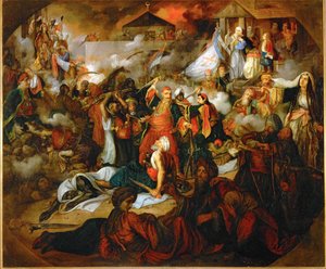 Erobringen av Beograd i 1806 (olje på lerret) av Katarina Ivanovic