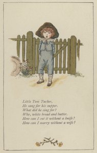 Lille Tom Tucker (farge litho)