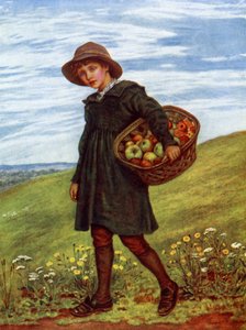 Off to the Village av Kate Greenaway av Kate Greenaway