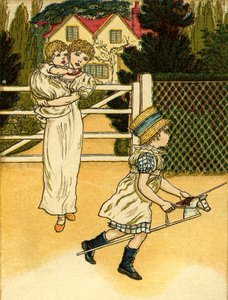 Ride a cock-horse illustrated av Kate Greenaway