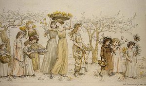 Våren av Kate Greenaway