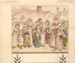 Gateforestilling av Kate Greenaway