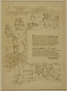 Studie for Home-Beauty av Kate Greenaway