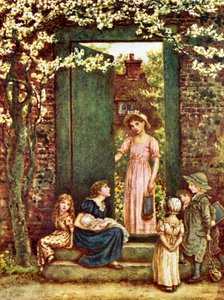 Den åpne døren av Kate Greenaway av Kate Greenaway