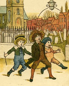Vi er alle glade gutter av Kate Greenaway