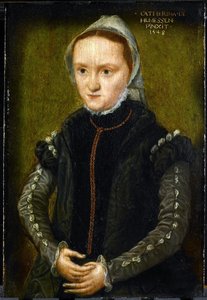 Portrett av en kvinne, sannsynligvis et selvportrett av Katharina van Hemessen