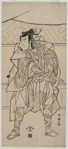 Ichikawa Monnosuke Good As A Samurai av Katsukawa Shunei
