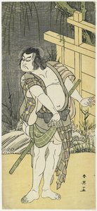 Sakata Hangoro _ Ii As Tamba no Suketaro _, 1791 av Katsukawa Shun