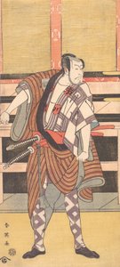 Skuespilleren Ichikawa Danjuro V som en samurai, 1785.