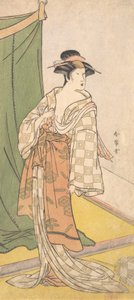 Segawa Chrysanthemum Woman Bra, ikke sant? 1785. av Katsukawa Shunjo