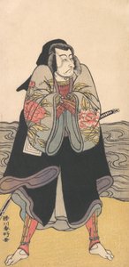 Ichikawa Danjuro V, ca. 1780. av Katsukawa Shunko