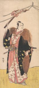 Ichikawa Masasukes Jurosukenari, ikke sant? 1785. av Katsukawa Shunko