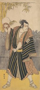 Kabuki ac and r Ichikawa Dan Juro V, ikke sant? 1788-90. av Katsukawa Shunko