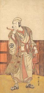 Den første Nakamura Nakazo i rollen som Shimada no Hachizo, april 1783. av Katsukawa Shunko