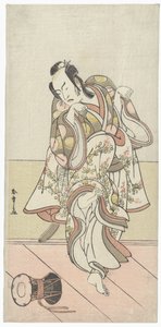 Dansende skuespiller av Katsukawa Shunsho