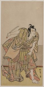 Ichikawa Monnosuke II som Soga no Goro av Katsukawa Shunsho