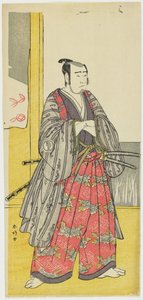 Sawamura So_ju_ro_ III som Yazama Ju_taro_, ca. 1789 av Katsukawa Shunsho