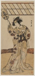 Segawa Kikunojō III som terror av Katsukawa Shunsho