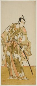 Skuespilleren Ichikawa Danjuro V i en uidentifisert rolle av Katsukawa Shunsho