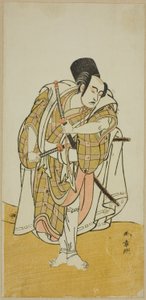 Skuespilleren Ichikawa Yaozo II (?) av Katsukawa Shunsho