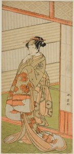 Skuespilleren Nakamura Noshio I i en uidentifisert rolle av Katsukawa Shunsho