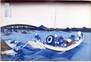 36 utsikt over Mount Fuji av Katsushika Hokusai