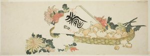En høstgave av Katsushika Hokusai