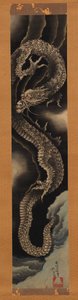 Oppstigende drage av Katsushika Hokusai