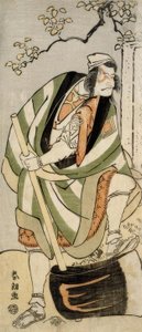 Skuespilleren Sakata Hangoro III av Katsushika Hokusai
