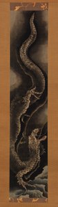 Nedstigende drage av Katsushika Hokusai