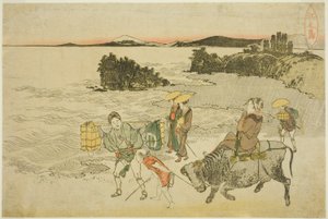 Enoshima av Katsushika Hokusai
