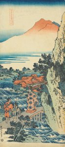 Trykk fra serien "A True Mirror of Chinese and Japanese Poems av Katsushika Hokusai