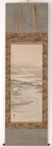 Elvelandskap, 1760-1849. av Katsushika Hokusai
