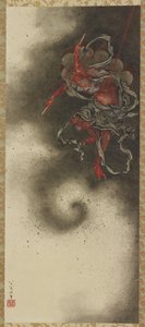 Tordenguden, Edo-perioden av Katsushika Hokusai