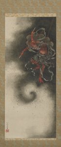 Tordengud, Edo-perioden av Katsushika Hokusai