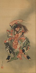←Ong Kuishoki King Aden, Edo-perioden, 1760-1868. av Katsushika Hokusai