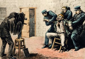 Identifizierung der Fotografie - Subjekt Kriminell von 