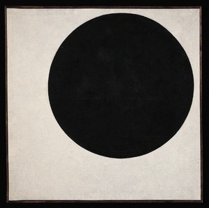 Svart sirkel av Kazimir Severinovich Malevich