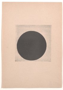 Black Circle for "From Cubism and Futurism to Suprematism: A New Realism in Painting" av Kazimir Severinovich Malevich