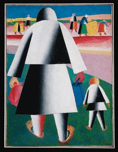 Innhøsting (maleri på lerret) av Kazimir Severinovich Malevich