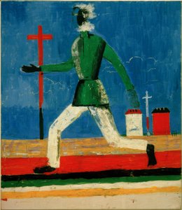Løpende mann av Kazimir Severinovich Malevich