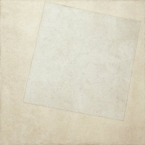 Suprematistisk komposisjon: Hvitt på hvitt, 1918