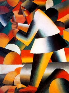 Loggeren, 1912 av Kazimir Severinovich Malevich