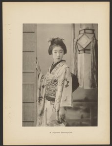 En japansk dansende jente